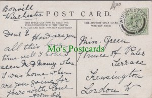 Genealogy Postcard - Green, 7 Prince of Wales Terrace, Kensington, London GL425