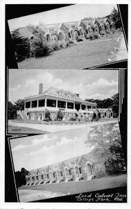 College Park Maryland Lord Calvert Inn Multiview Antique Postcard K21043