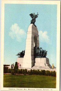 Postcard MONUMENT SCENE Ottawa Ontario ON AK7611