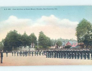 Divided-back MILITARY SCENE San Francisco California CA AF8725