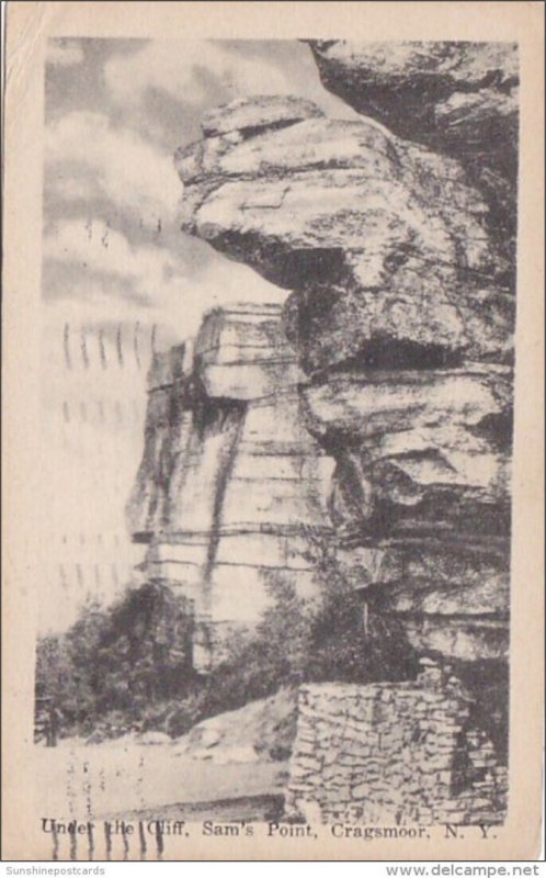 New York Cragsmoor Under The Cliff Sam's Point 1923