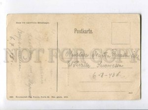 401491 GERMANY Gruss aus Eisenach girl Vintage postcard