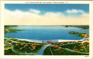 Postcard WATER SCENE Columbia South Carolina SC AM1654