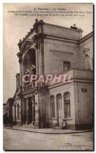 Postcard Old Theater Provins