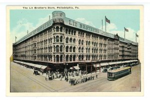 PA - Philadelphia. The Lit Brothers Store