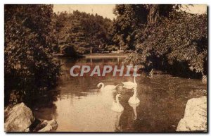 Old Postcard Montpellier l & # 39esplanade Lake