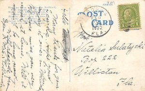 Flame Vine and Spanish Type Hoe Bignonia Venusta - Misc, Florida FL Postcard