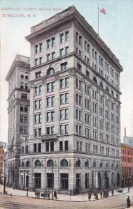 Onondaga County Savings Bank - Syracuse NY, New York - pm 1910 - DB