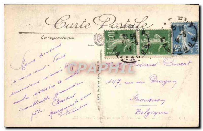 Old Postcard Lisieux The edges of the camp touques Franc