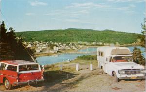 Camping Grounds Fundy Park NB New Brunswick Unused Vintage Postcard D75