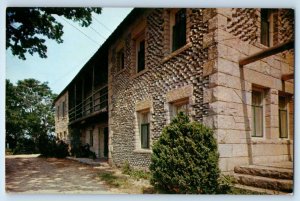 c1960 Eureka Springs Arkansas AR Postcard Castle Rock Candy Mountain Building