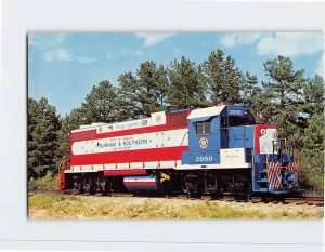 Postcard - Durham and Southern Railway #2000 - North Carolina