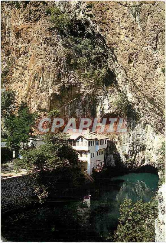 Postcard Modern Rijeke Izvor Bune Blagaj Tekija I Derviska