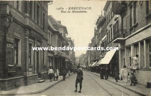 germany, KREUZNACH, Rue de Mannheim, Gasthaus Peter Siegfried (1927)