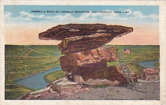 Umbrella Rock On Lookout Mountain Chattanooga Tennessee