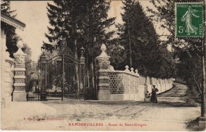 CPA RAMBERVILLEs - Route de St-Gorgon (154479) 