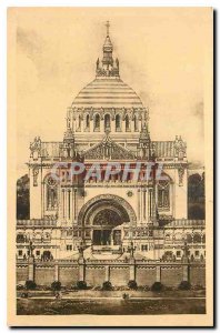 Old Postcard Basilica of Lisieux Facade and Dome