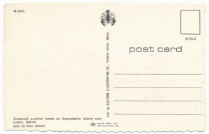 Roosevelt Summer Home on Campobello Island near Lubec, Maine