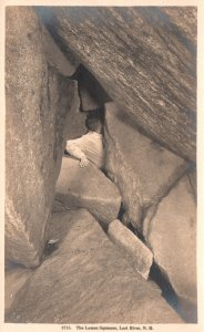 Vintage Postcard The Lemon Squeezer Big Rocks Spot Lost River New Hampshire NH