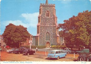 uk51472 parish church of st mary watford real photo uk