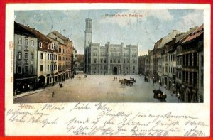 aa7146 - postcards VINTAGE POSTCARD: Germany GERMANY - ZITTAU 1916-