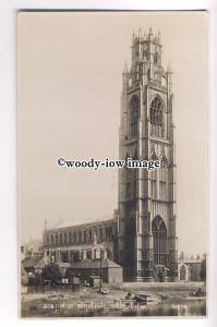 cu2071 - St. Botolph's Church by the River, in Boston, Lincolnshire - Postcard