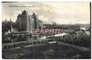 Old Postcard Solesmes L & # 39Abbaye Vue Generale