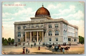 City Hall  Little Rock  Arkansas   Postcard  1911