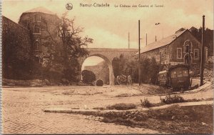 Belgium Namur Citadelle Le Chateau des Comtes edt Tunnel Namen Postcard C136