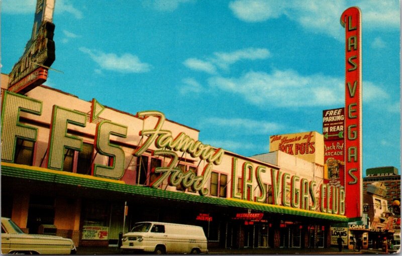 PC Mel Exber & Jackie Gaughan's Las Vegas Club Main and Fremont Streets Nevada