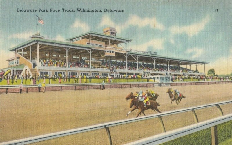 WILMINGTON, Delaware, 1930-40s ; Delaware Park Horse Race Track