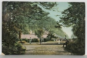 Toulouse Le Square Lafayette c1908 Postcard K13