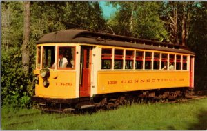 Postcard- Connecticut Electric Railway Trolley Museum- East Windsor, CT- KM10
