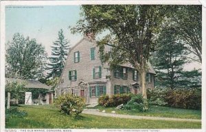 Massachustetts Concord The Old Manse