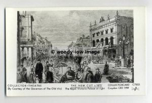 pp0784 - The New Cut. c1872. & The Royal Victoria Palace - Pamlin postcard