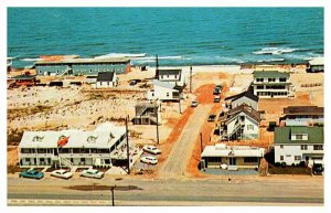 Postcard AERIAL VIEW SCENE Ocean City New Jersey NJ AP9717