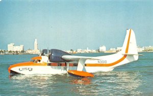 Chalk's International Airline  GUMMAN MALLARD AMPHIBIOUS AIRCRAFT Plane Postcard