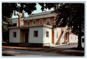 Akron Pennsylvania PA Postcard Akron Restaurant Exterior c1960's Vintage Trees