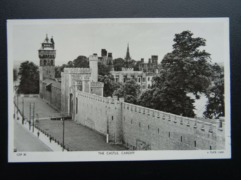 Wales CARDIFF The Castle - Old RP Postcard by Raphael Tuck CDF30