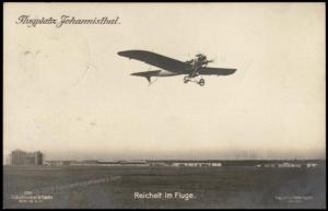 Germany 1913 Flugplatz Johannisthal Sanke Nr190 Reichelt Aircraft Airplane 75791