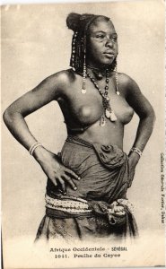 CPA AK SENEGAL Ethnic Nude Fortier - 1041. Peulhe du Cayos (71138)