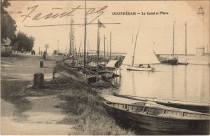CPA OUISTREHAM Le Canal et Phare (1225911)