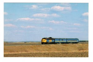 Railway Train near Edmonton, Alberta