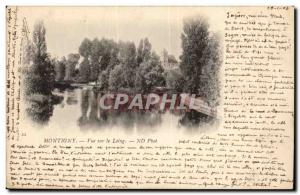 Old Postcard Montigny View Loing