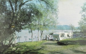 Collins Lake Recreational Area, Oregon House, Cal. Vintage Postcard P106