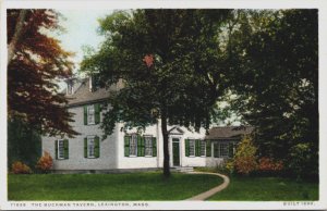 The Buckman Tavern Lexington Massachusetts Vintage Postcard C099