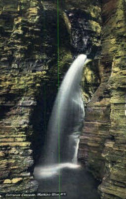 Entrance Cascade - Watkins Glen, New York