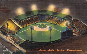 Braves Field, Boston Massachusetts, Baseball Team, Base Ball Stadium Unused 