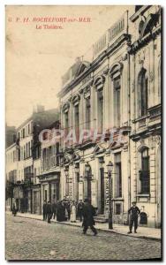 Theater Old Postcard Rochefort sur Mer