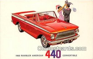 1963 Rambler American 440 Convertible Auto, Car Unused 
